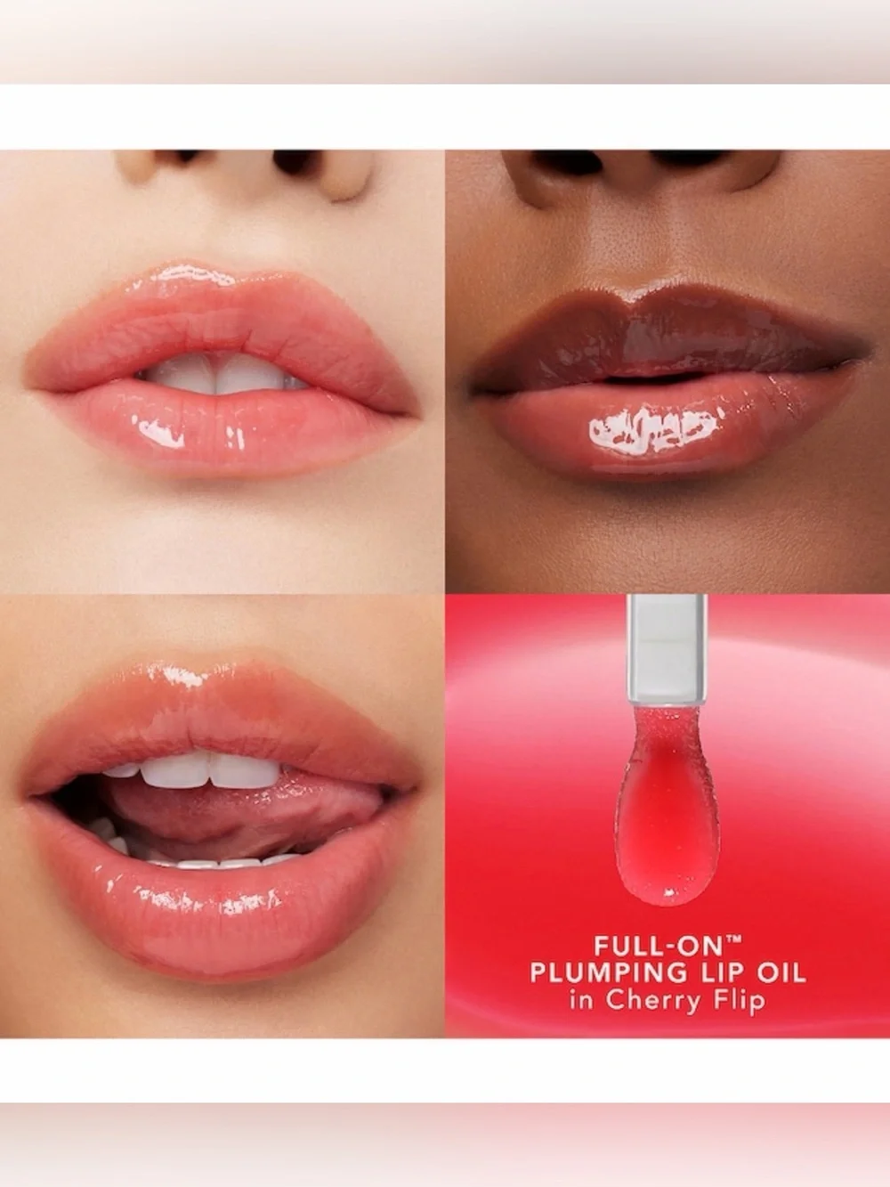 Buxom CHERRY FLIP plumping Lip Oil